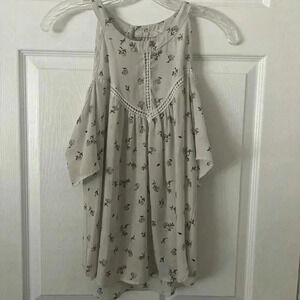 Sienna Sky Woman’s Floral Cut Out Blouse